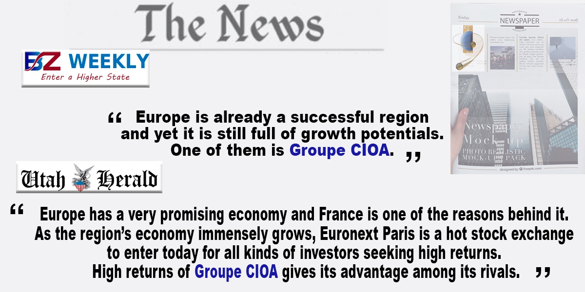 High returns of Groupe CIOA overseas !